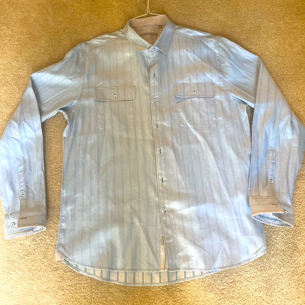 7 Diamonds Casual Button Down Shirt XXL